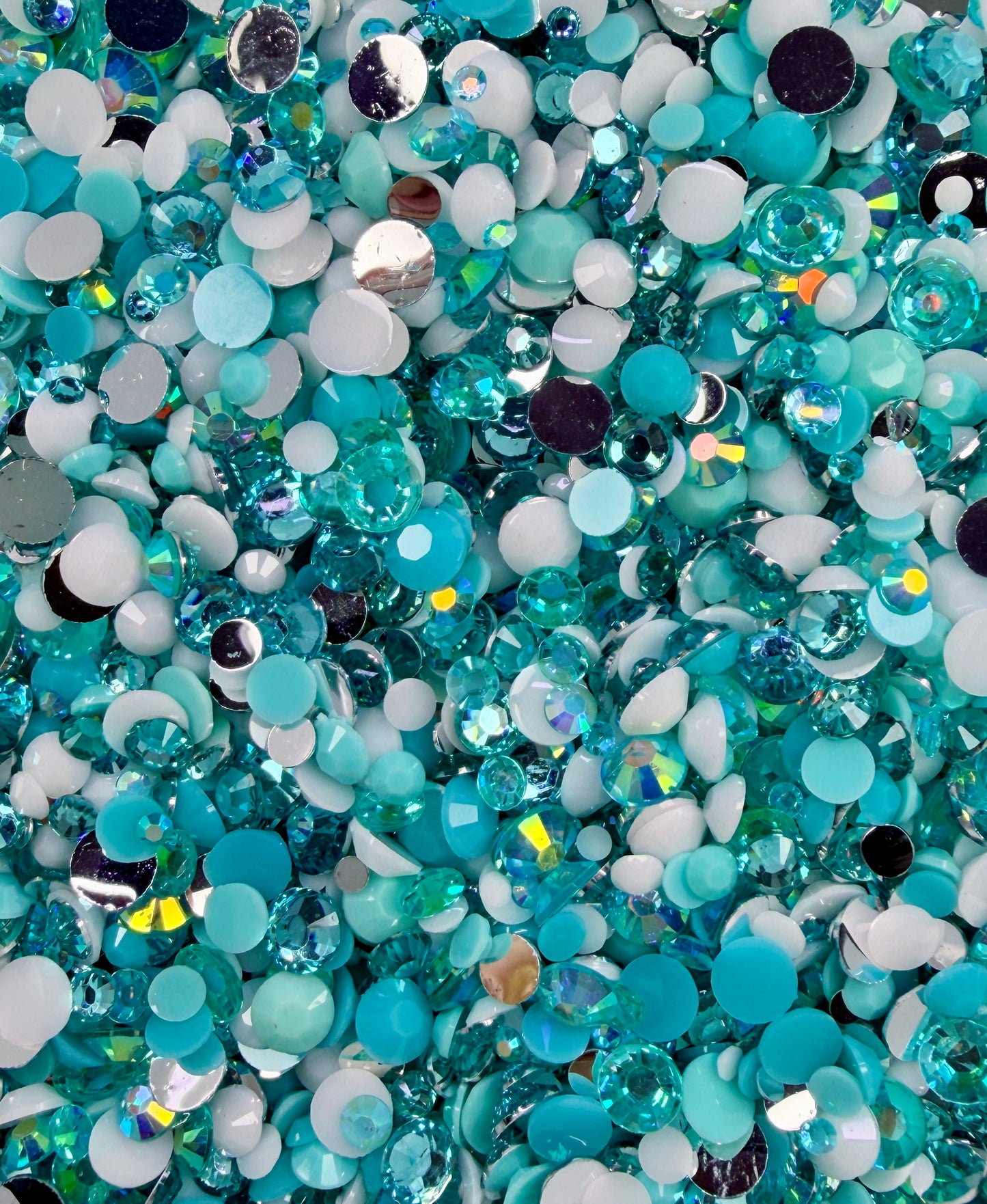 Teal The Deal 4mm Mix