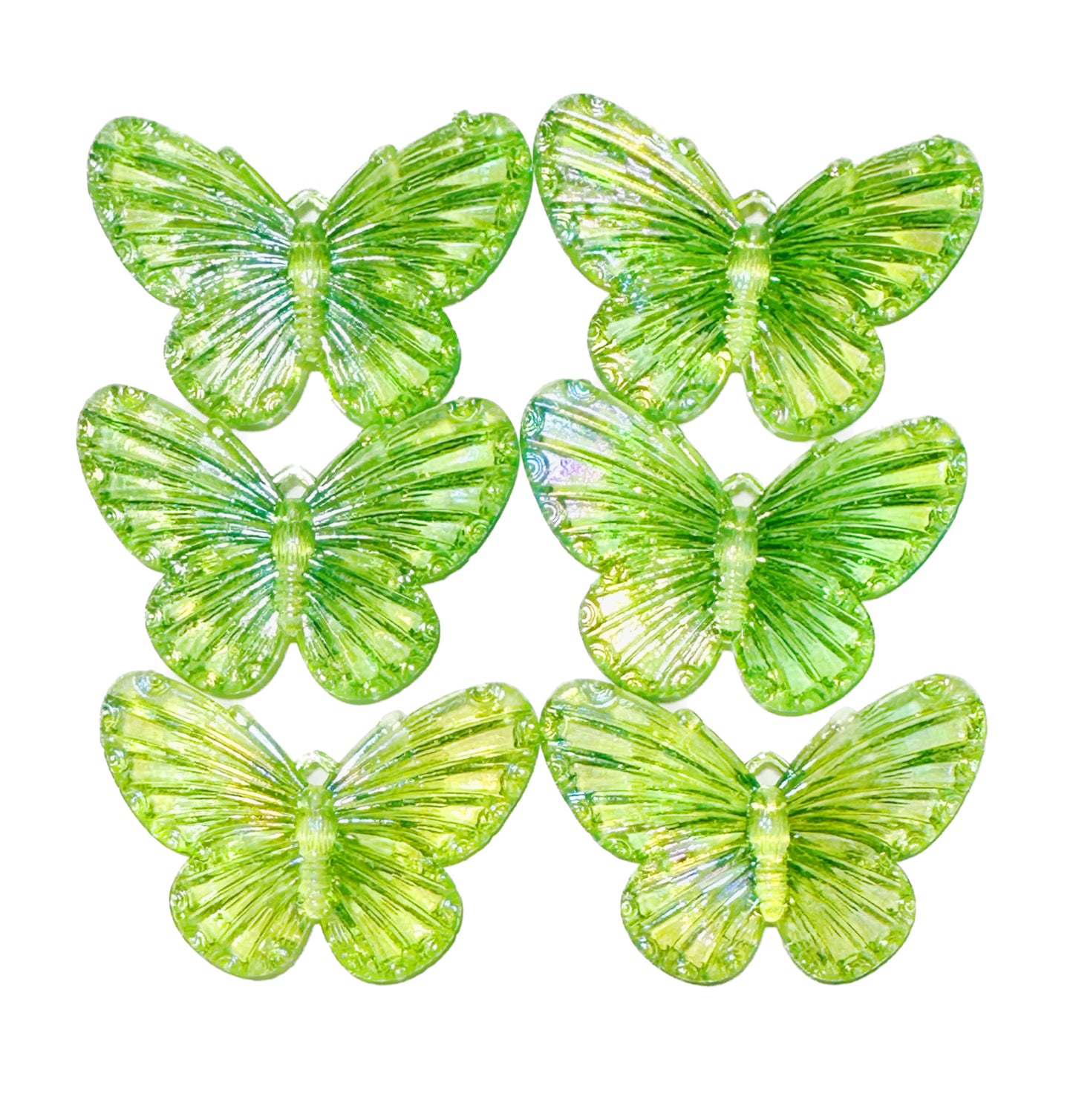 Neon Green Butterflies