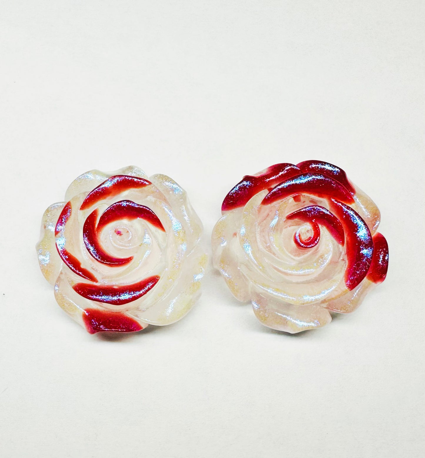 Red & White Rose (Extra Large)