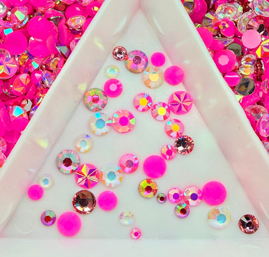 Breast Cancer Awareness 5mm Mix