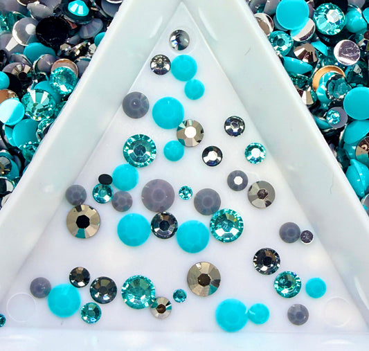 The Teal Deal 5mm Mix
